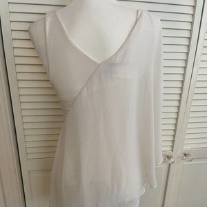 Unique white bebe dress